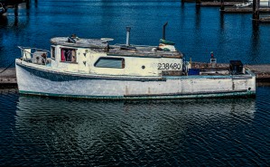 Old Wooden Fishing Boat